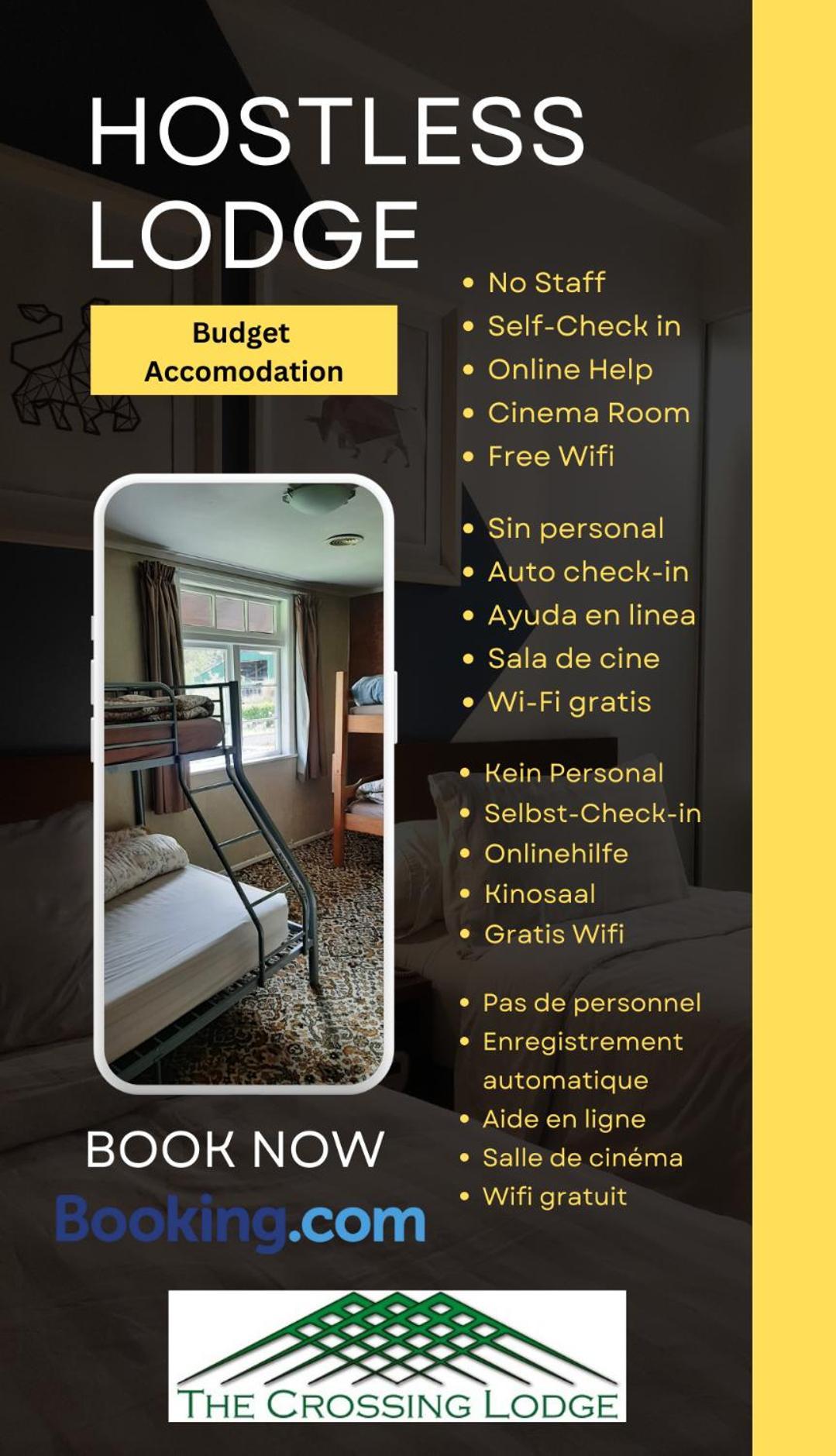 The Crossing Lodge & Backpackers Erua Ngoại thất bức ảnh